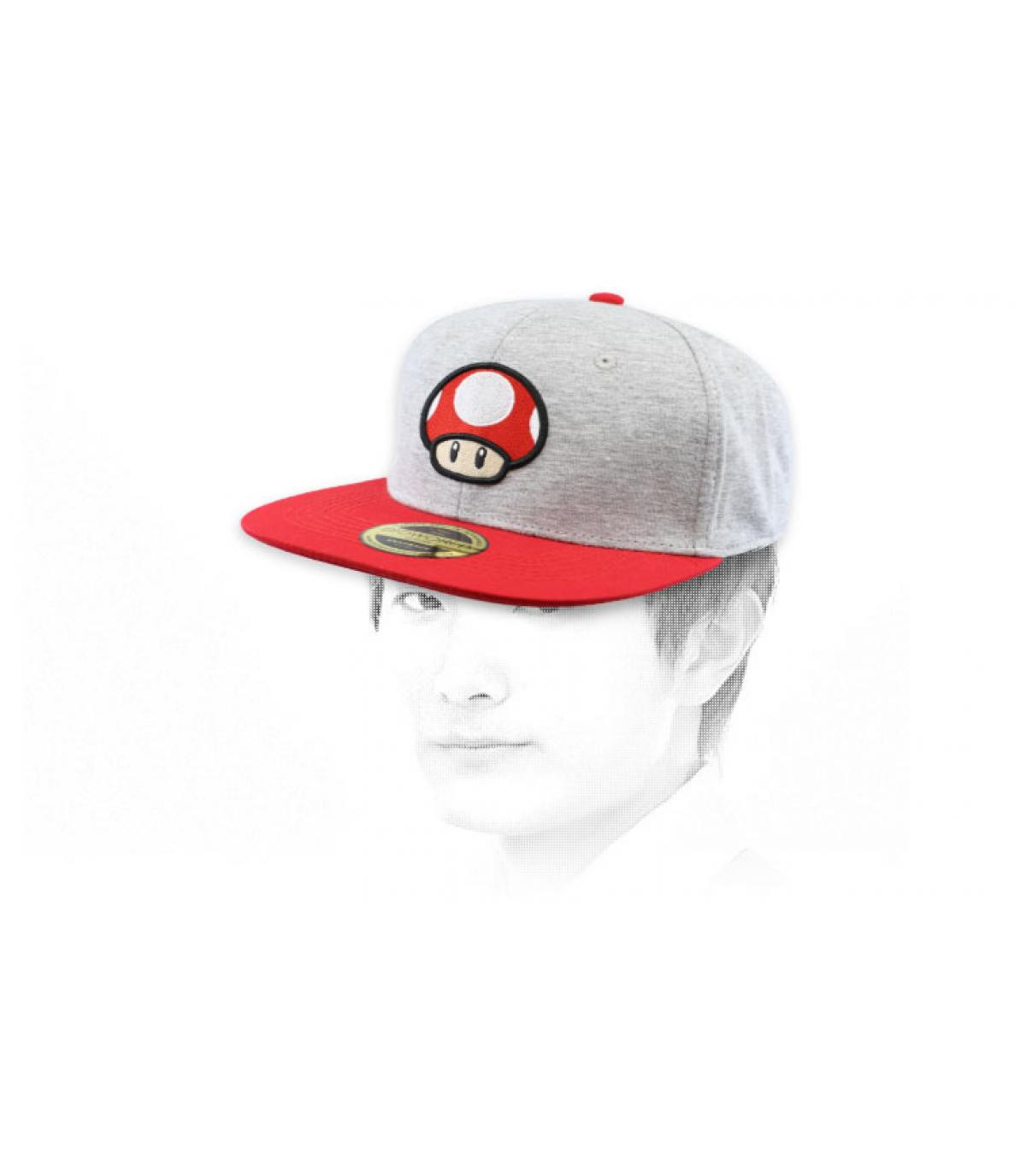 snapback champignon Mario Snapback Mushroom Nintendo